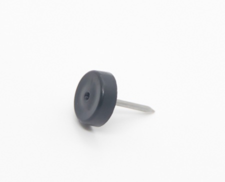 Stopica PVC okrugla na ekser crna ( 440-062 )