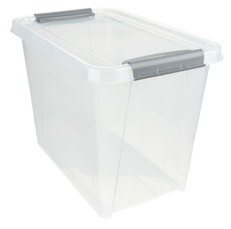 Storage box ProBox 65L w/lid transparent ( 4922005 ) - Img 1