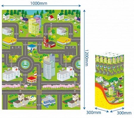 Sun ta toys mapa grada podloga ( PZ30166 )