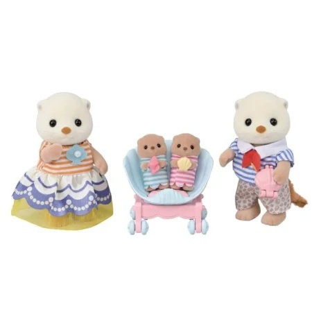 Sylvanian families sea otter family ( EC5803 )