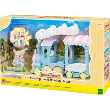 Sylvanian family floating cloud rainbow train ( EC5702 )