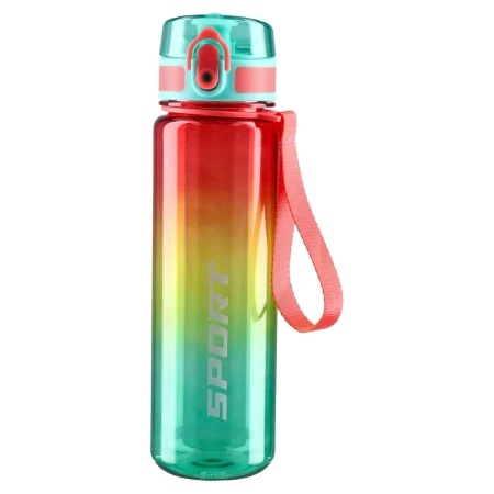 Takk hydro sport flašica za vodu plastična 650ml miks zelena ( B2C05034 )