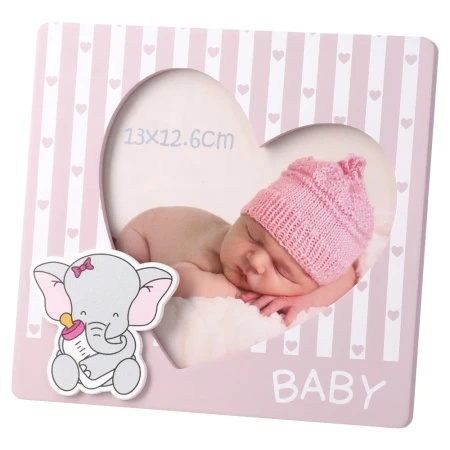 Takk woody ram za fotografije drvo slonče roze baby 10x15cm ( 706471 )