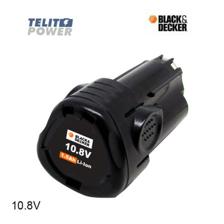 TelitPower 10.8V 1500mAh Black&amp;Decker BL1510 ( P-4105 ) - Img 1