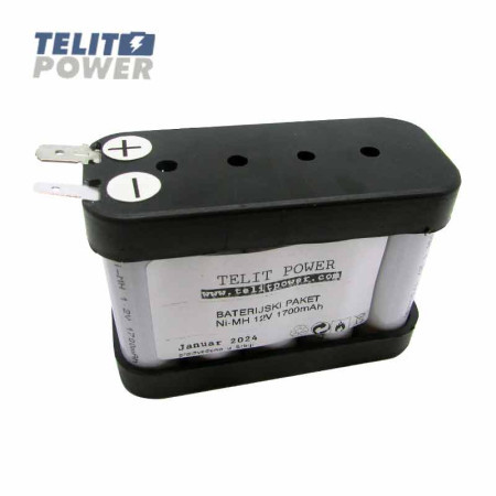 TelitPower baterija NIMH 12V 1700mAh 805658 za alarme ( P-2288 )