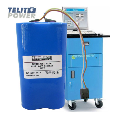 TelitPower baterija NIMH 4.8V 9500mAh za Beissbarth mašinu za reglažu trapa ( P-1709 )