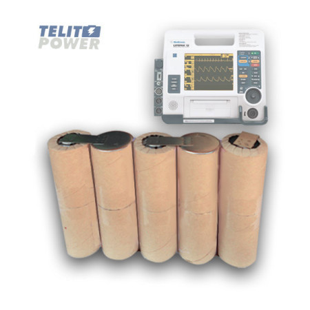 TelitPower reparacija baterije NiCd 12V 2000mAh Panasonic za LIFEPACK 12 defibrilator ( P-0292 )