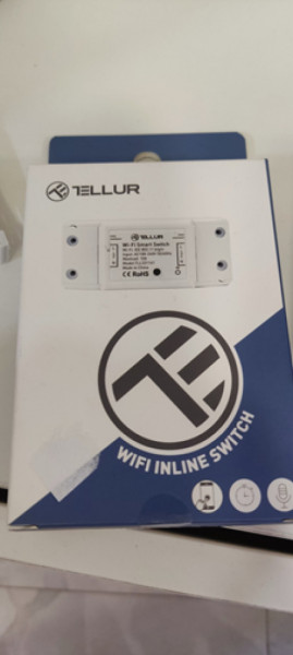 Tellur SMART WIFI inline Switch 2200W beli ( 400-0016 )