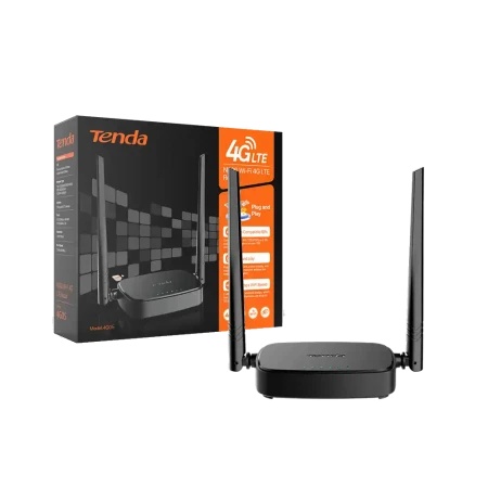 Tenda 4G05 N300/sim slot/1xWan/1x Lan/2 External 4G/3G/2 Internal Wi-Fi Anten Wireless 4G LTE Router