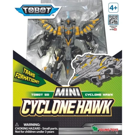 Tobot mini cyclone hawk transformers ( AT301123 )