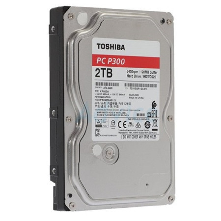 Toshiba HDD 2TB HDWD220UZSVA SATA3 128MB