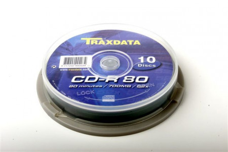 Traxdata MED CD-R 52x cake 10 komada ( 0230525 )