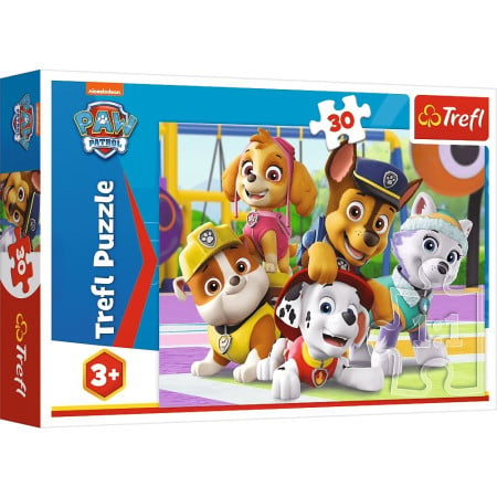 Tref line puzzle 30 paw patrol on tim ( T18286 )