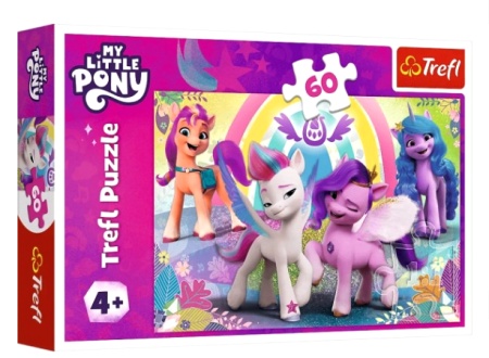 Tref line puzzle 60 pcs pony ( T17390 )