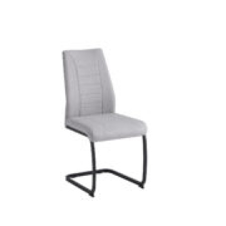 Trpezarijska stolica 1038 Siva/Crne metalne noge ( 775-523 ) - Img 1