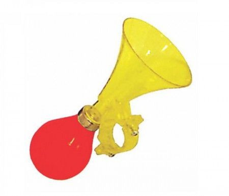 Truba dečija PVC prozirna žuta-crvena guma ( 260015 ) - Img 1