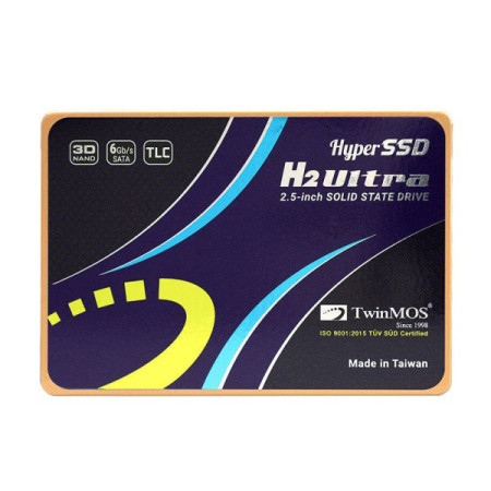 TwinMOS SSD 2.5" 128GB H2 ultra gold 580MBs/550MBs TM128GH2U