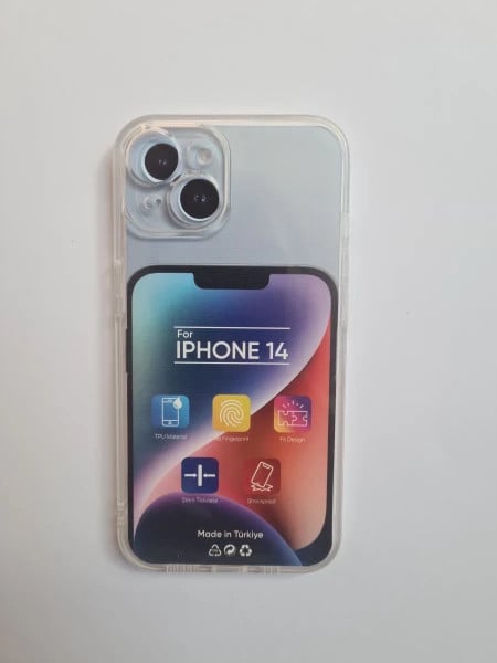 Typhon maska za iPhone 14 transparent ojačane ivice ( 96021 )