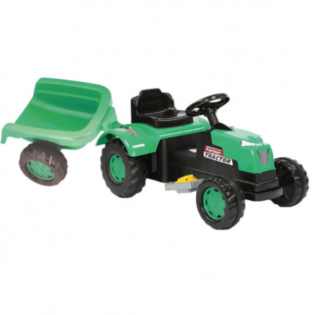 Uj Toy traktor sa prikolicom 6V zeleni ( 330966 )