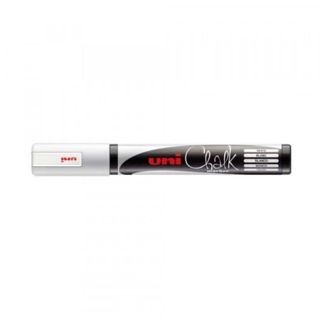 Uni-Ball PWE-5M Marker Chalk tečna kreda UNI Bela ( 3016 )