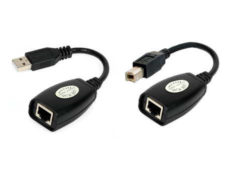 USB extender UEX-050 do 50m + printer port ( 56-011 ) - Img 1