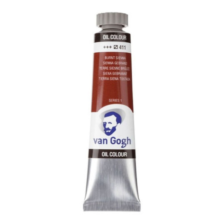 Van Gogh oil, uljana boja, burnt sienna, 411, 40ml ( 684411 )