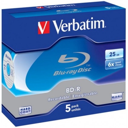 Verbatim 43715 43714 BLU-RAY 25GB BD-R 6X ( 525V6/Z )