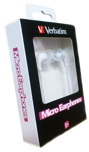 Verbatim Micro Ear slušalice bele ( SLUV49112 ) - Img 1
