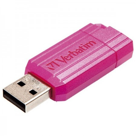 Verbatim USB flash memorija 32GB pinstripe hot pink 49056 ( UFV49056/Z ) - Img 1