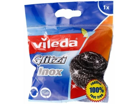 Vileda žica za posuđe Inox 1/1 blister 10kom ( 6700502 )