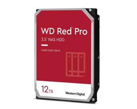 WD 12TB 3.5&quot; SATA III 256MB 7.200 WD121KFBX Red Pro - Img 1