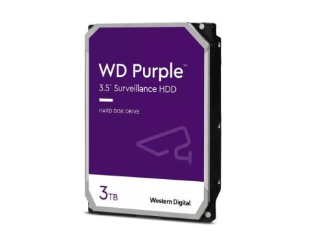 WD 3TB 3.5&quot; SATA III 64MB IntelliPower WD33PURZ purple - Img 1