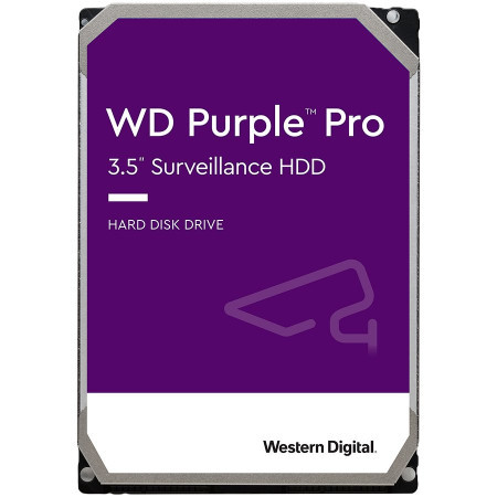 WD HDD AV purple pro (3.5, 12TB, 256MB, 7200 RPM, SATA 6 Gbs) ( WD121PURP )