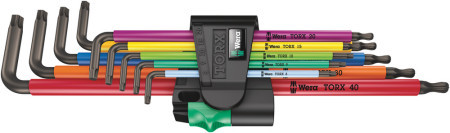 Wera 967/9 TX XL multicolour 1 set imbus ključeva TORX®, dugi, 9 komada ( WERA 024480 )