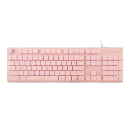 White Shark GK 003441 Tachi Pink Keyboard - US