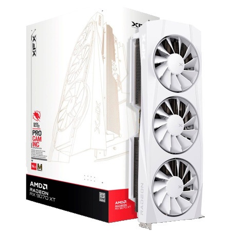 XFX Quicksilver Radeon RX 9070XT White Magnetic Air Edition with 16GB GDDR6 ( RX-97TMAQKW9 )