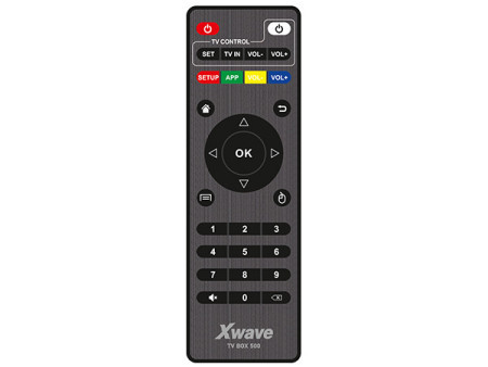Xwave smart TV Box 500/QuadCore/Allwiner H313/4K/Android 10/2GB/16GB/HDMi/RJ45/Wireless/2xUSB/SD card ( TV BOX 500 )