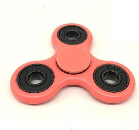 Xwave Spinner triangle svetleći u mraku Pink