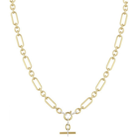 Ženska santa barbara polo zlatna ogrlica od hirurškog Čelika ( sbj.3.4014.2 ) - Img 1