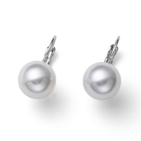 Ženske oliver weber good pearl mindjuše sa swarovski perlom ( 23023r ) - Img 1