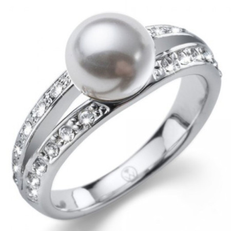 Ženski oliver weber pearl play crystal prsten sa swarovski perlom xl ( 41156xl ) - Img 1