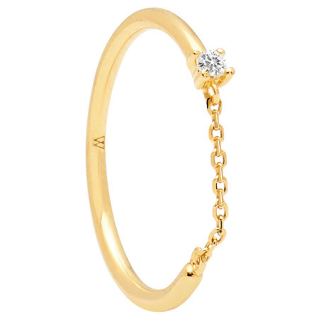 Ženski pd paola nia zlatni prsten sa pozlatom 18k ( an01-145-14 )