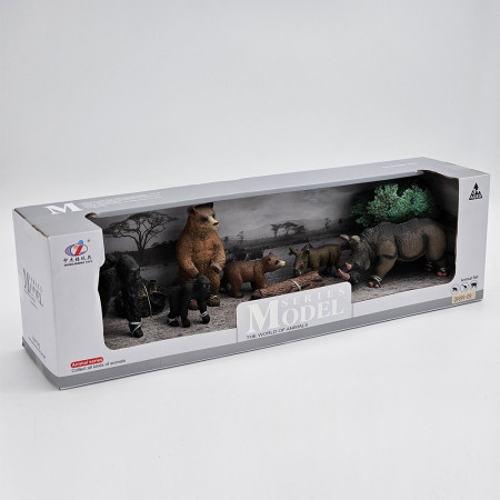Zhongjieming toys, igračka, set figura, divlje životinje, miks, 4073152 ( 867130 )