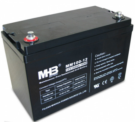 Akumulator Mhb 12v, 100ah ( MM100-12 ) - Img 1