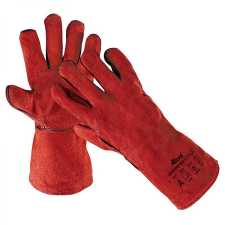 Albo zaštitne rukavice za zavarivače sandpiper red bl, crvene veličina 11 ( 1010490119201110 ) - Img 1