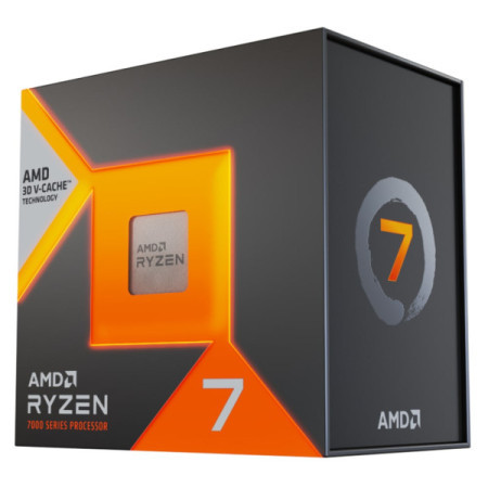 AMD CPU AM5 ryzen 7 7800X3D, 8C/16T, 4.20-5.0GHz 100-100000910WOF procesor