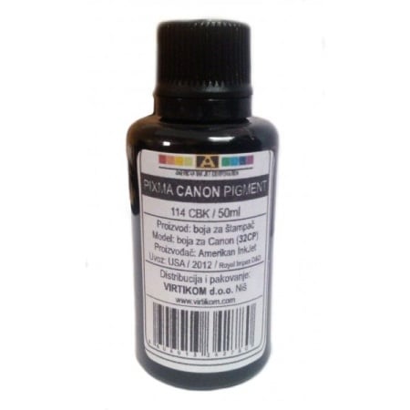 American Inkjet Refil Canon Pixma Pigment ( 114CBK )