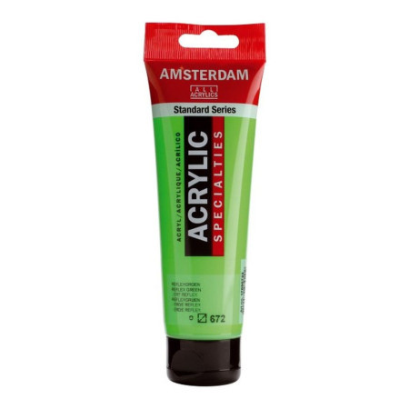 Amsterdam, akrilna boja, reflex green, 672, 120ml ( 680672 ) - Img 1