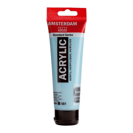 Amsterdam, akrilna boja, sky blue L, 551, 120ml ( 680551 ) - Img 1