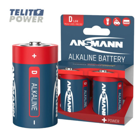 Ansmann - blister alkalna baterija 1.5v lr20 (d) ( 4424 )